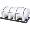 Picture of Horizontal Elliptical Leg Tanks, Polyethylene with Poly Baffle,  1610 Gallons - 4250 Gallons