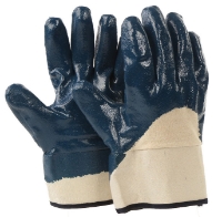 Picture of Gloves, Lined Nitrile Palm Coated, Safety Cuff, Smooth Finish, Size X-Large