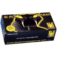 Picture of Disposable Nitrile Gloves, Black, 6-mil, Box / 100 X-Large
