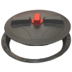 Picture of Tank Lid, 12" with Ring, Twist Lock