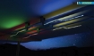Picture of Ceiling Booms with LED Lighting, Stainless,  Z Style