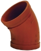 Picture of Grooved 45° Elbows,  Series 45, 1000 PSI