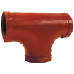 Picture of Grooved Tee Fitting, 6", 1000 PSI