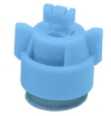 Picture of Turbo TwinJet Nozzle Assembly with Cap, Tip and EPDM Gasket, Twin Flat Spray Tip, Polymer, 110°, .10 Orifice, Light Blue