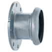 Picture of Sphere Lock Coupling, Bauer-Style, Female Socket x Flange, 6", Working Pressure 175 PSI, Buna, Galvanized, Type B-J, Includes Buna Gasket