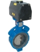 Picture of Keystone Butterfly Valve with Air Actuator, Double Acting - 6"