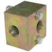 Picture of Unloader Manifold Blocks, 3/8" FPT, Brass 4,000 PSI