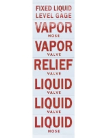 Picture of Valve Identification Decal for Liquid & Anhydrous Ammonia