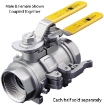Picture of Dry-Mate Disconnect Coupling, Stainless, 1-1/2" Female Half, NPT Threads, FKM