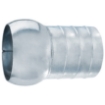 Picture of Sphere Lock Coupling, Bauer-Style, Male Ball x Hosebarb, 3", Working Pressure 290 PSI, Galvanized, Type B-B