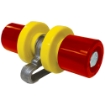 Picture of MacNeil® & Motor City Wash Street Roller Assembly, COMPLETE with X458 Link, Drop In Replacement