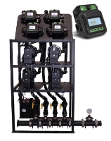 Picture of Auto-Batch Direct Injection System, 2IN, Includes 4 Batching Pumps/Meters, 12V Viton