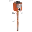 Picture of Immersion Heater, 1" MPT Steel Plug, Steel Sheath, 1000W, 120V, 20-5/8" Long, 16-3/4" Immersed