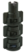 Picture of AirMix TipGuard Stack of 10 Spray Nozzles, Gray, 110°, .06 Orifice