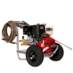 Picture of Direct Drive Pressure Washer: MAX 4.0 GPM @ 4200 PSI, GX390 HONDA Engine, CAT Pump, 50' Hose, Aluminum Frame