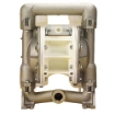 Picture of Air Operated Diaphragm Pump, 1" FPT Ports, Stainless Body, 28 GPM, Teflon Diaphragm