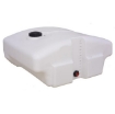 Picture of Pickup Truck Tank, 205 Gallons, White Polyethylene, 52” x 52” x 26, Fitting 2", Lid 7"