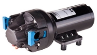 Picture of 12 Volt DC Diaphragm Pump, Demand Control, *6.0 Max GPM, 40 Pressure (On), 70 Pressure (Off), Santo/EPDM Internals, 3/4" Hose Barb Ports