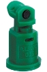 Picture of Air Induction Dual Pattern Flat Spray Tip Nozzle, Green Polymer, 30° Forward, 70° Backward Spray, .015 Orifice