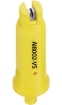 Picture of AI Air Induction Flat Spray Tip Nozzle Only, Polymer, 80°, .02 Orifice, Yellow, Stainless Insert