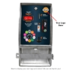 Picture of Car Wash Bay Meter, Accepts Coins / Tokens / Card Swiper, Coin Drawer Style, 10 Position Rotary Switch