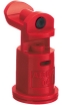 Picture of Air Induction Dual Pattern Flat Spray Tip Nozzle, Red Polymer, 30° Forward, 70° Backward Spray, .04 Orifice