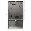 Picture of Car Wash Bay Meter, Mega Meter Version, Coin Drawer Style, Accepts Coins / Tokens / Bills (Mars Bill Acceptor)