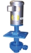 Picture of Vertical Sealless Pump, Model VFE17, 2" x 2", TEFC Motor, TCV145 Frame, 4.5" Impeller, 2.0 HP, 3 Phase, 40 GPM