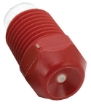 Picture of Misting Nozzle, Red, .025 Size, 1/4" MPT, 1000 PSI Max