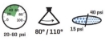 Picture of Albuz Spray Nozzle, AXI 110-Degree Flat Fan, Ceramic, 06 Size, Grey