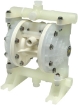 Picture of Air Operated Diaphragm Pump, 1/2" FPT Ports, Kynar Body, 11 GPM, Teflon Diaphragm