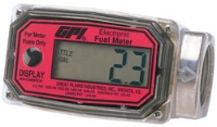 Picture of Digital Fuel Flow Meter, 1" Aluminum, 3-30 GPM, Not Field Calibrated
