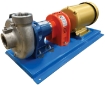 Picture of Centrifugal Pump Unit, 2" X 2", 316SS, 7.5 HP, 1 PH, 230/460V TEFC Motor, SC/SC/Viton Severe Duty Seal, Max Flow 154 GPM, Max Press 40 PSI, 4.88 Imp