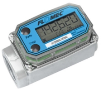 Picture of Digital Fuel Flow Meter, 1" Aluminum, 3-50 GPM, LCD Display