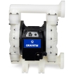 Picture of Electric Operated Double Diaphragm Pump, Model i120, Polypropylene Body, 2" Flanged Ports (End Orientation), Buna Diaphragm/Balls/Seats/Orings