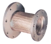 Picture of Flexible Metal Hose, Single Braid for Non-Flammable Liquids with Carbon Steel Float x Plate Flanges, 3" x 12" Floating x 150# CS Flange, 315 Max PSi @ 70° F
