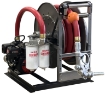 Picture of High Volume Diesel Fuel Transfer Pump Unit, 1-1/2" x 38 ft. Hose, 60 GPM Flowrate, CRX 6.5 HP Engine, Includes 2" Banjo Cast Iron/Viton® Pump