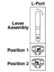 Picture of 3-Way Ball Valve, Brass, 1" Connection, .875 Flow, 400 PSI