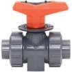 Picture of Ball Valve, PVC, 3/8" FPT and Socket Ends, Viton Seal, Dosing Scale