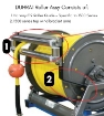 optional hose reel roller guide 