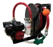 Picture of High Volume Diesel Fuel Transfer Pump Unit, 1" x 38 ft. Hose, 32 GPM Flowrate, CRX 6.5 HP Engine