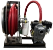 Picture of High Volume Diesel Fuel Transfer Pump Unit, 1" x 38 ft. Hose, 32 GPM Flowrate, CRX 6.5 HP Engine