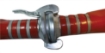 Picture of Hose, Layflat, Red, 150PSI, 4" X 50', Aluminum Bauer FH X MH Ends, With Locking Ring