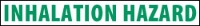 Picture of "Inhalation Hazard" Decal - 2" Letters