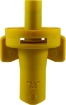 Picture of Combo-Jet Nozzle, 3-Hole Fertilizer Streamer (FS3) Series, .20 Orifice, Tan/Gold/Dark Yellow