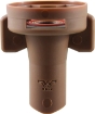 Picture of Combo-Jet Nozzle, 3-Hole Fertilizer Streamer (FS3) Series, .05 Orifice, Brown