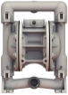 Picture of Air Operated Diaphragm Pump, 1" FPT Ports, Stainless Body, 28 GPM, Teflon Diaphragm