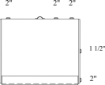 Picture of Bare Fuel Storage Tank with No Components (Non-UL), 520 Gallon Capacity, 50" x 61", 14 Gauge
