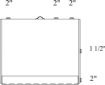 Picture of Bare Fuel Storage Tank with No Components (Non-UL), 1000 Gallon Capacity, 64" x 72", 12 Gauge