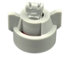 Picture of Turbo TwinJet Nozzle Assembly with Cap, Tip and EPDM Gasket, Twin Flat Spray Tip, Polymer, 110°, .06 Orifice, Gray